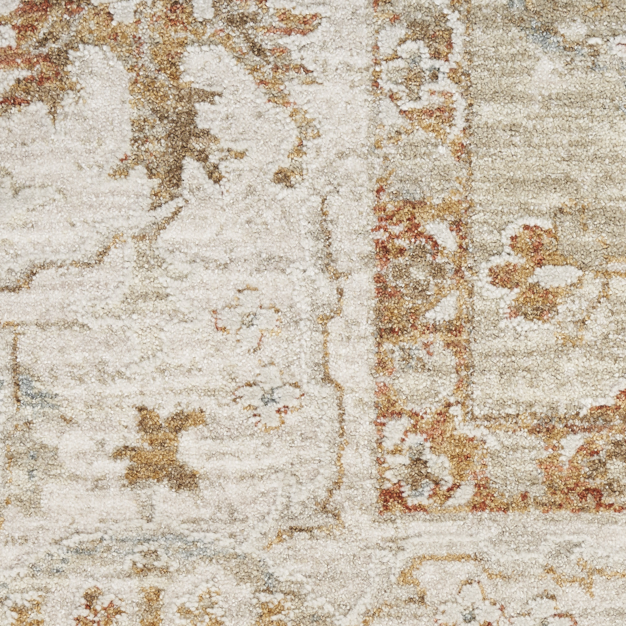 Nourison Infinite 2'3" x 10'2" Sage Ivory Vintage Indoor Rug