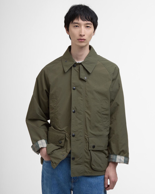 Classic Bedale Lightweight Showerproof Jacket Fern
