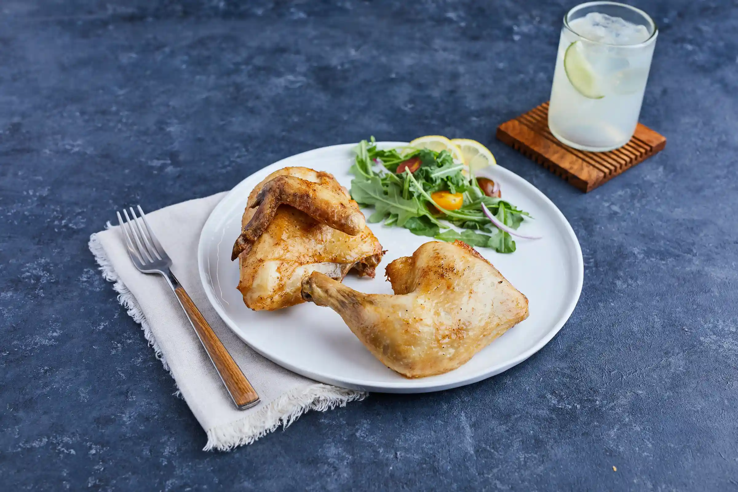 Tyson® All Natural* IF Unbreaded Chicken Quarters_image_1