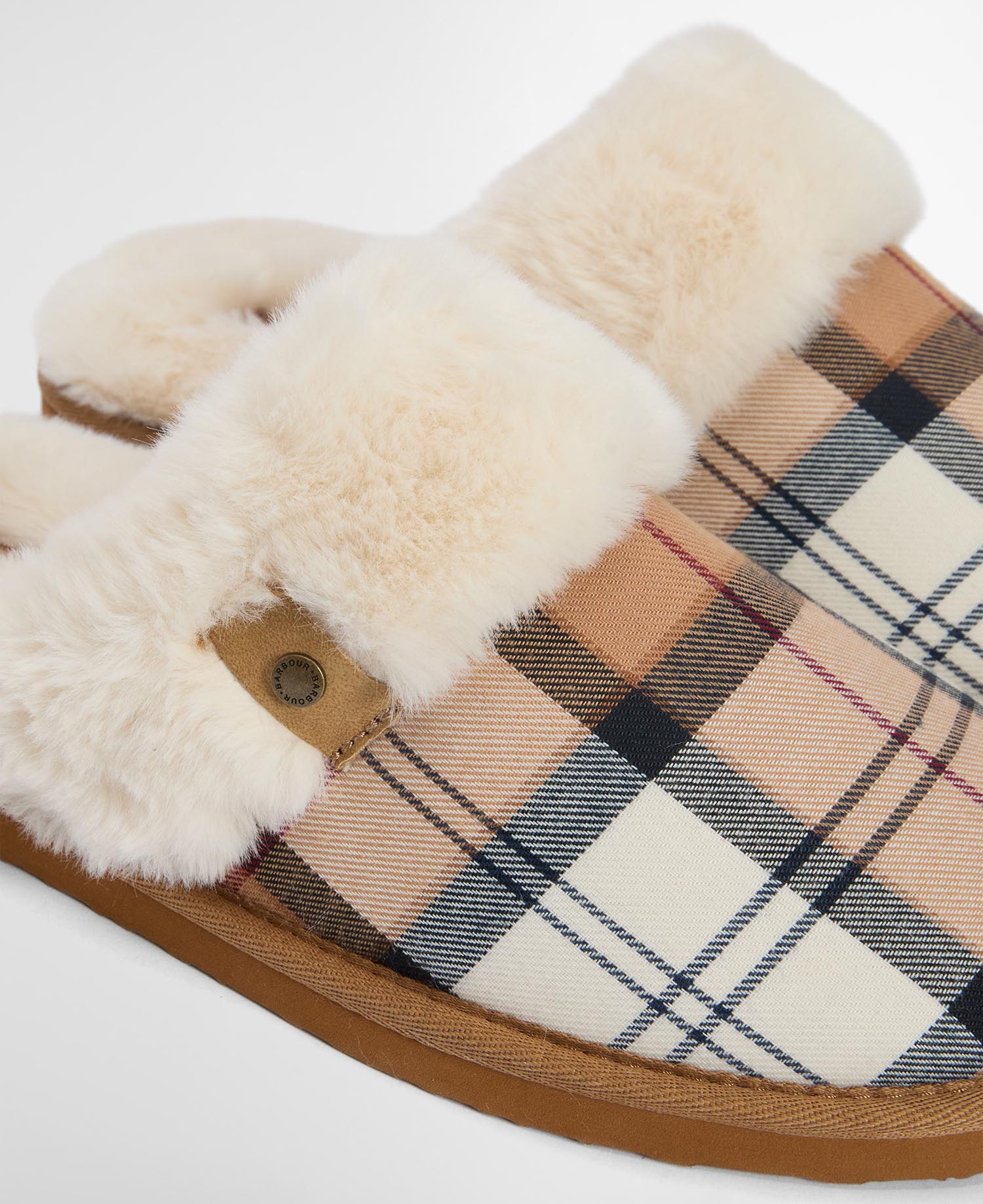Claudia Tartan Mule Slippers image number 2