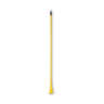 Boardwalk, Gripper Aluminum Mop Handle, 60", Yellow