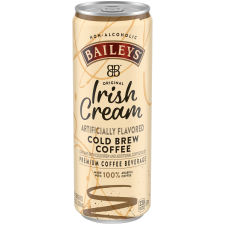 Baileys Non-Alcoholic Original Irish Cream Cold Brew Premium Coffee Beverage, 11 fl oz Can