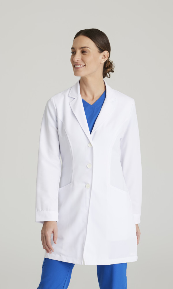 Greys Anatomy Signature Medical Labcoats 34 In 2 Pocket Stretch 3-Btn Lab-Greys Anatomy Signature