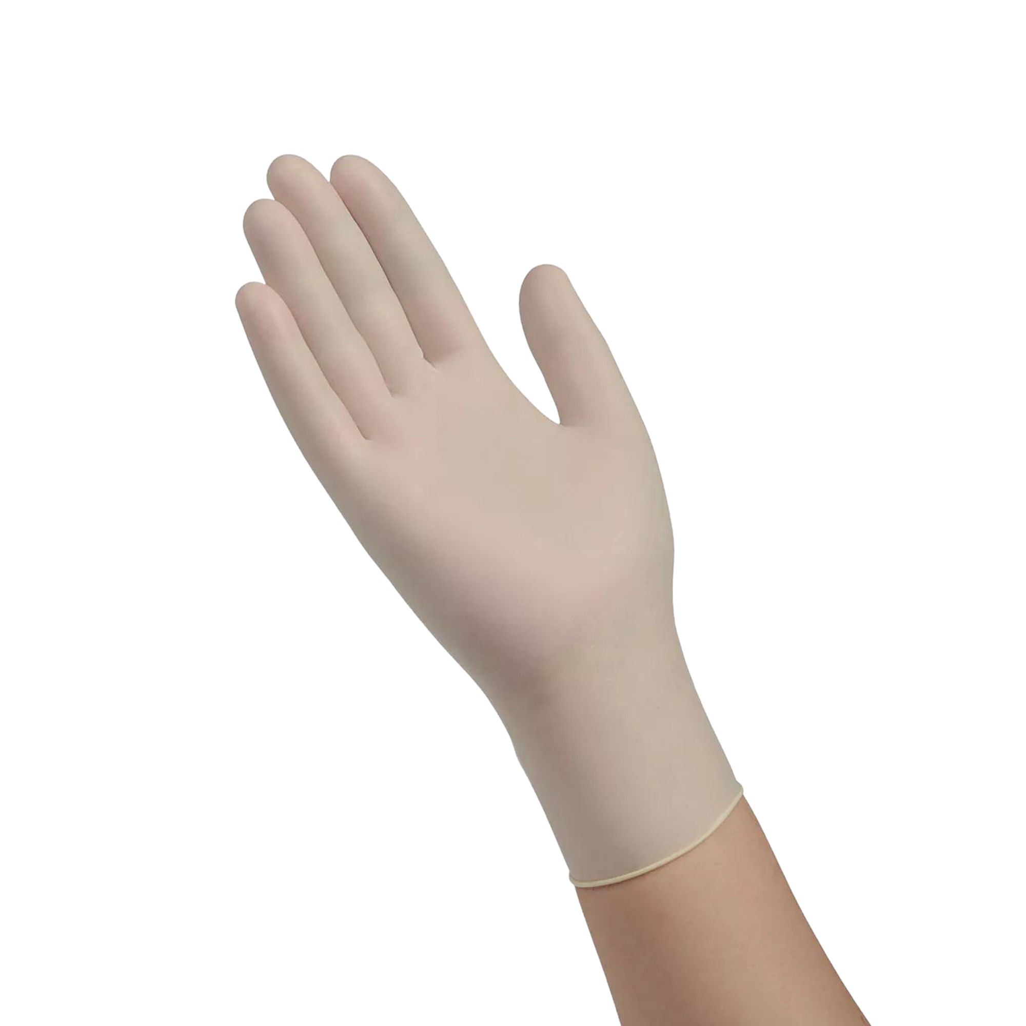 Positive Touch® Latex Exam Glove, Large, Ivory