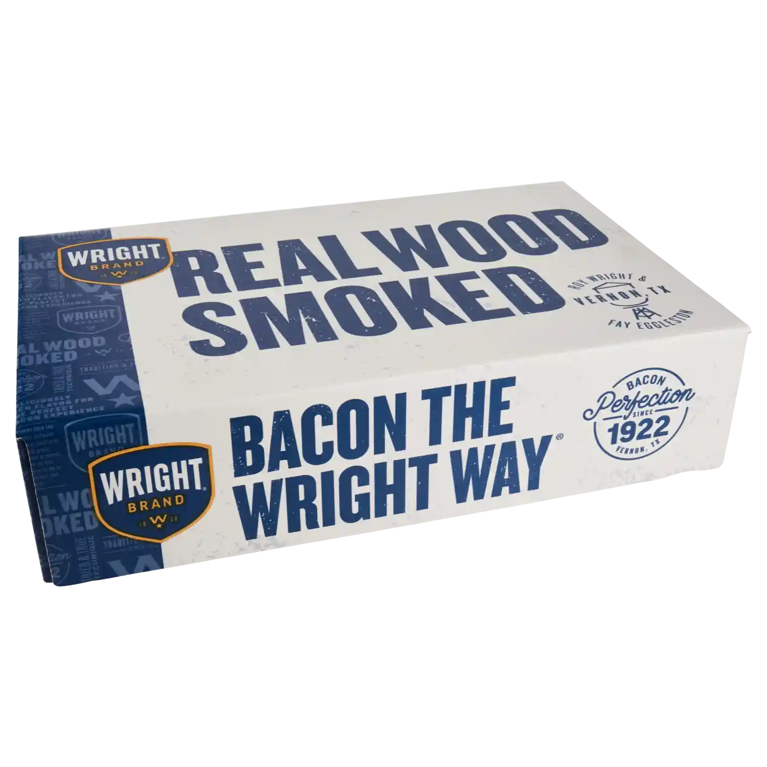 Wright® Brand Naturally Smoked Regular Sliced Bacon, Bulk, 30 Lbs, 14-18 Slices per Pound, Gas Flushed_image_41