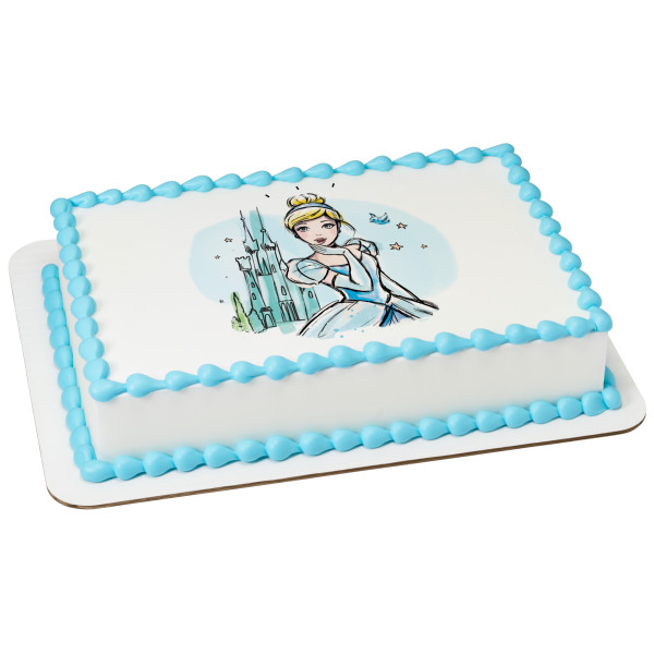 Disney Princess Cinderella I'm Having a Ball! PhotoCake® Edible Image®