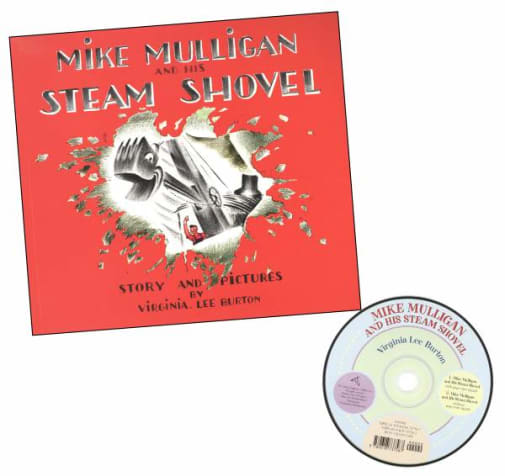Mike Mulligan and His Steam Shovel Book & CD