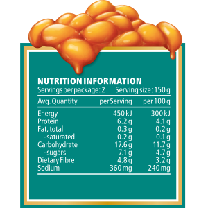  Heinz Beanz® The One for Two 300g 