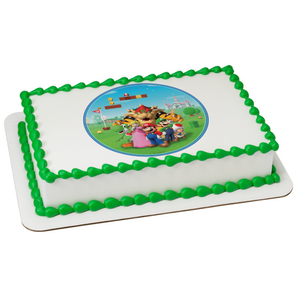 Nintendo Super Mario™ PhotoCake® Edible Image®