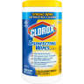 Clorox, CloroxPro, Disinfecting Wipes, Lemon Scent, 75 Wipes/Container