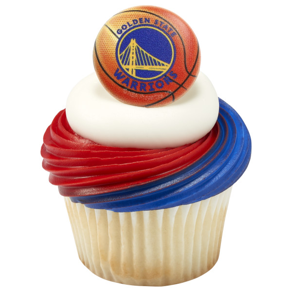 NBA Team Basketball Cupcake Rings