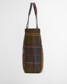 Borsa tote Telfield in tartan 