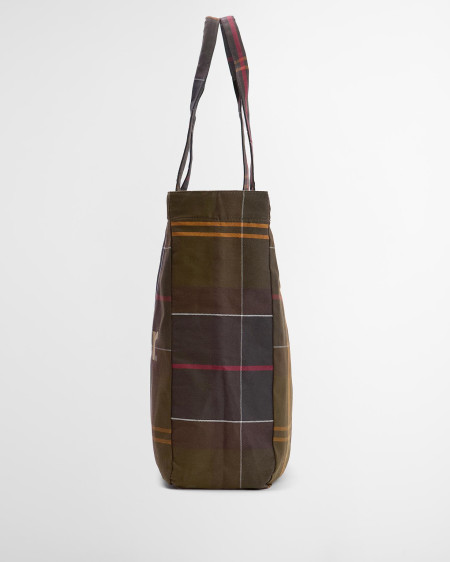 Borsa tote Telfield in tartan