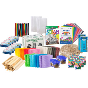 Hands-On STEAM Practice Book & Supply Kit, Grade 6