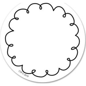 Loop-de-Loop 3" Designer Cut-Outs, Pack of 36