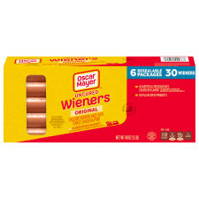 Oscar Mayer Classic Uncured Wieners, 30 ct Box