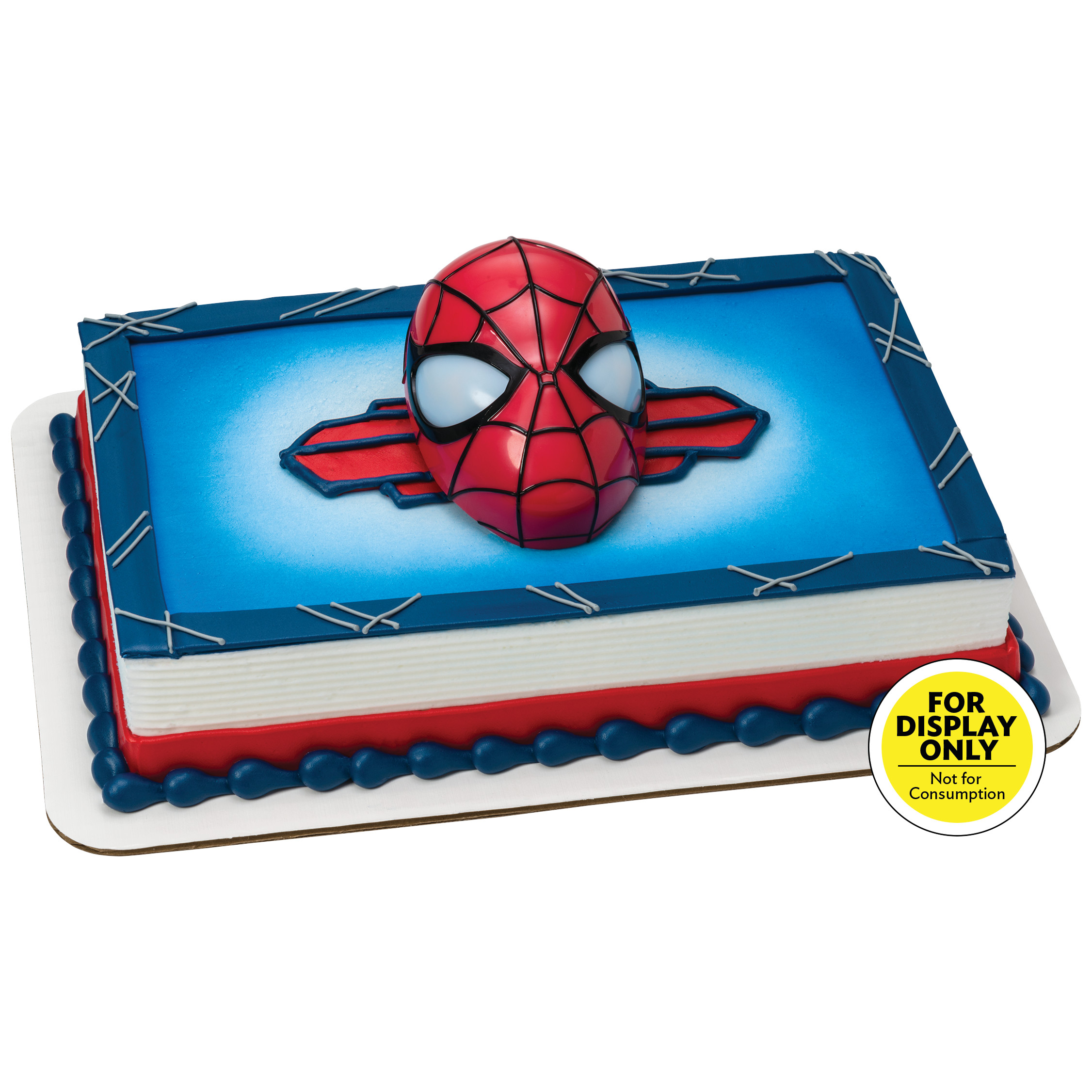 Spider Man Ultimate Light Up Eyes Decoset 1 4 Sheet Decodisplay Cake
