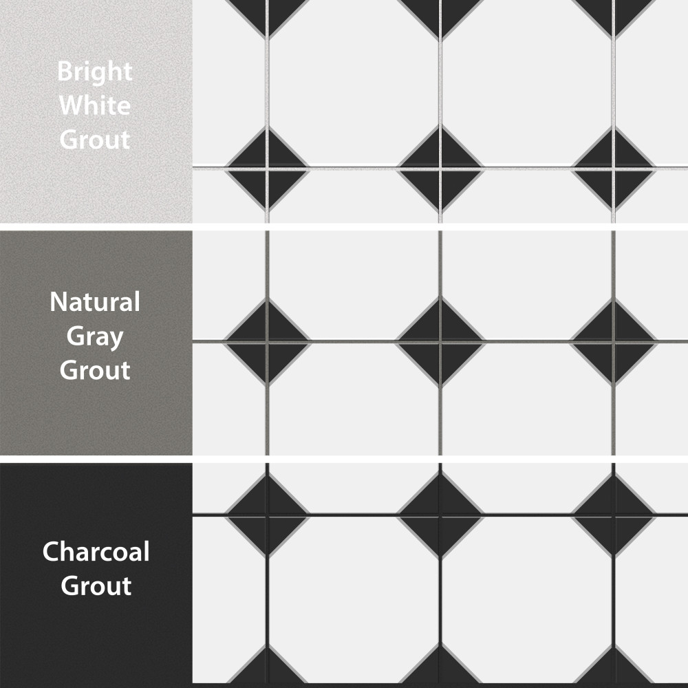 Sample – Canterbury Black Porcelain Floor and Wall Tile