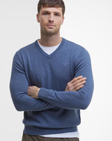 Pullover Pima Cotton V-Neck 