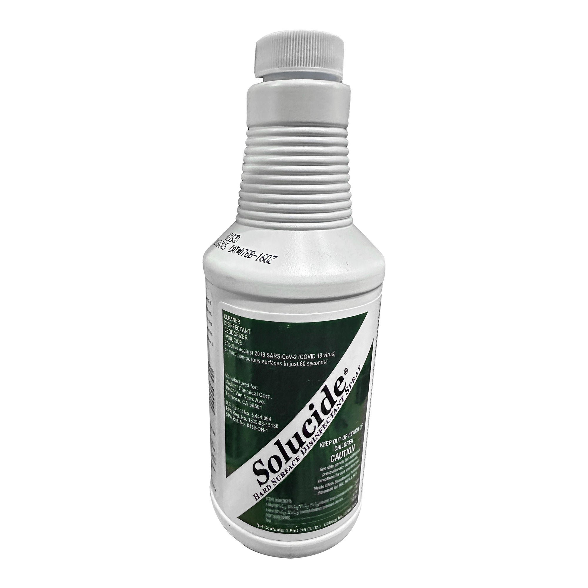 Solucide® Surface Disinfectant Spray, Lemon Scent, 16 oz.