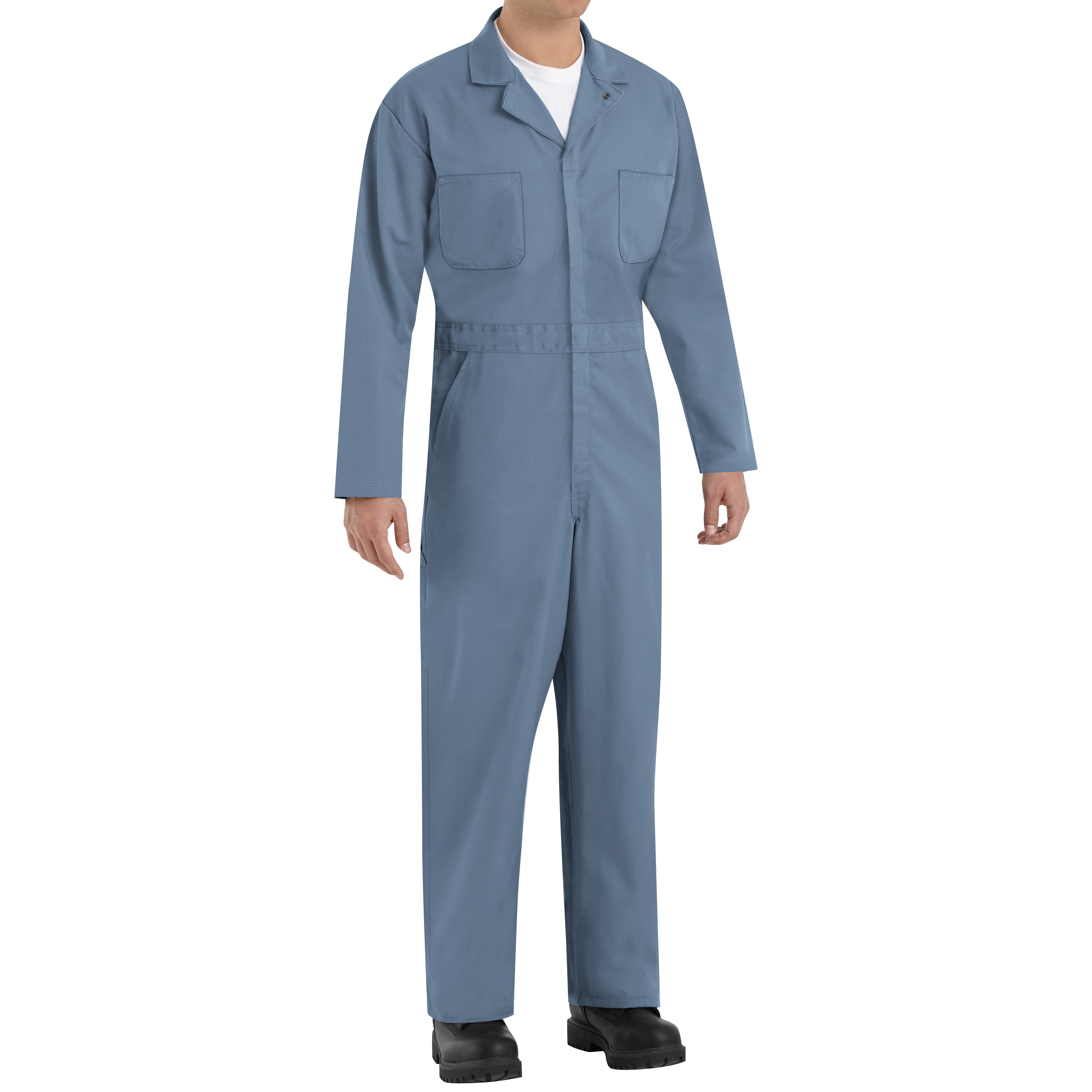 Red Kap Twill Action Back Coverall with Chest Pockets - Picture 24 of 32