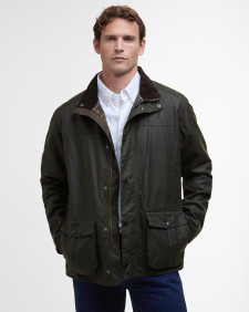 Sander Waxed Jacket Fern