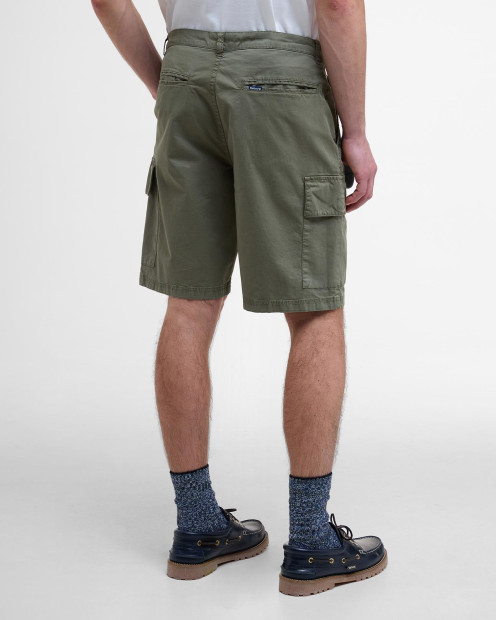 Twill Cargo Shorts Light Moss