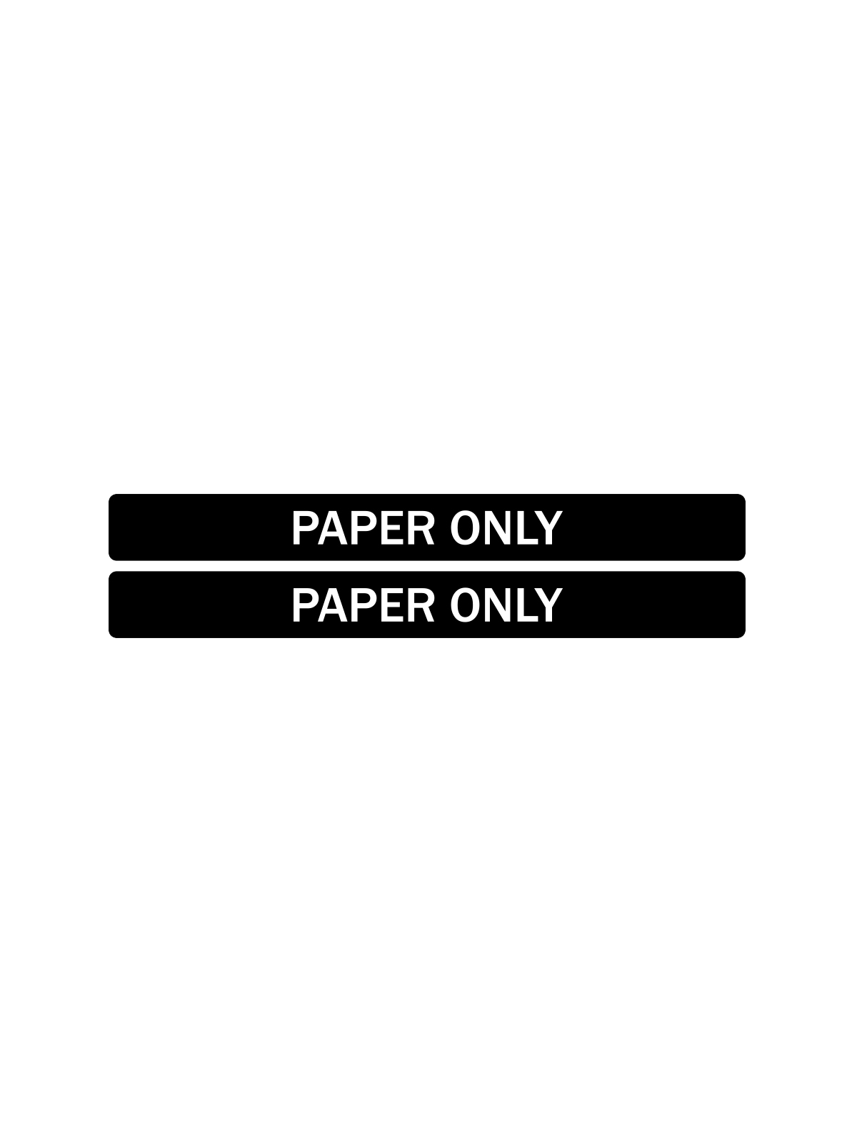 EVOLVE – Label – Ellipse & Cube – Paper – Slot – Black-White