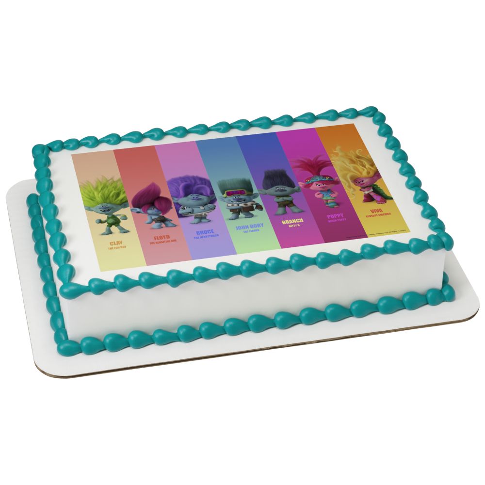 Image Cake DreamWorks Trolls Band Together