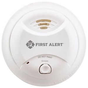 Lithium Power Cell Smoke Alarm, White