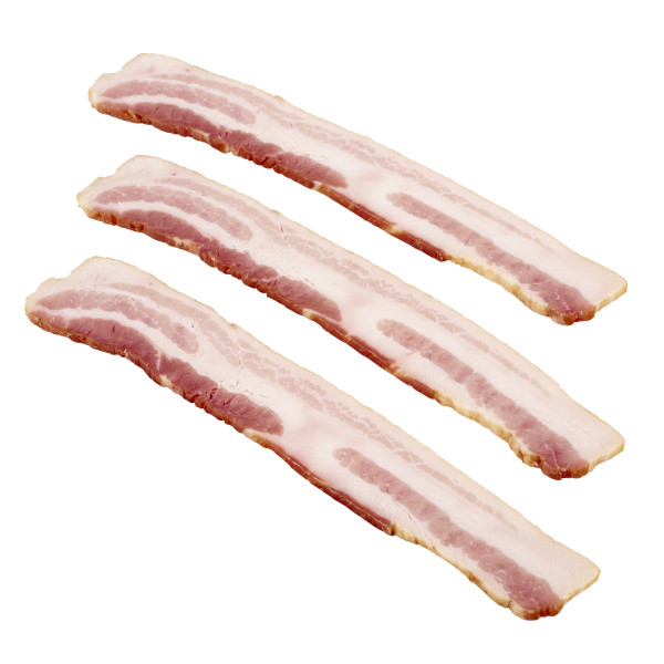 BLACK LABEL(r) Bacon, Bulk, 9/13 style, 15 lb . C1C0 - Front Center Out of Package (Hi Res)