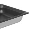 Full-size 2 ½-inch-deep Super Pan 3® stainless steel steam table pan with Steel Coat x3™ nonstick coating