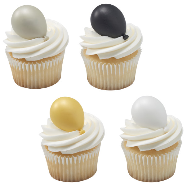 Classic Balloon Cupcake Rings