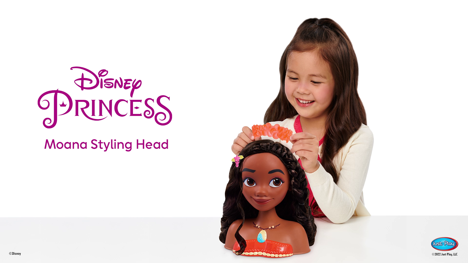 Disney Princess Moana Styling Head product video