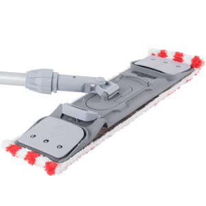 Unger, SmartColor Micro 7.0, Micro 7.0 Microfiber Tab Mop, 16"W, Red/White