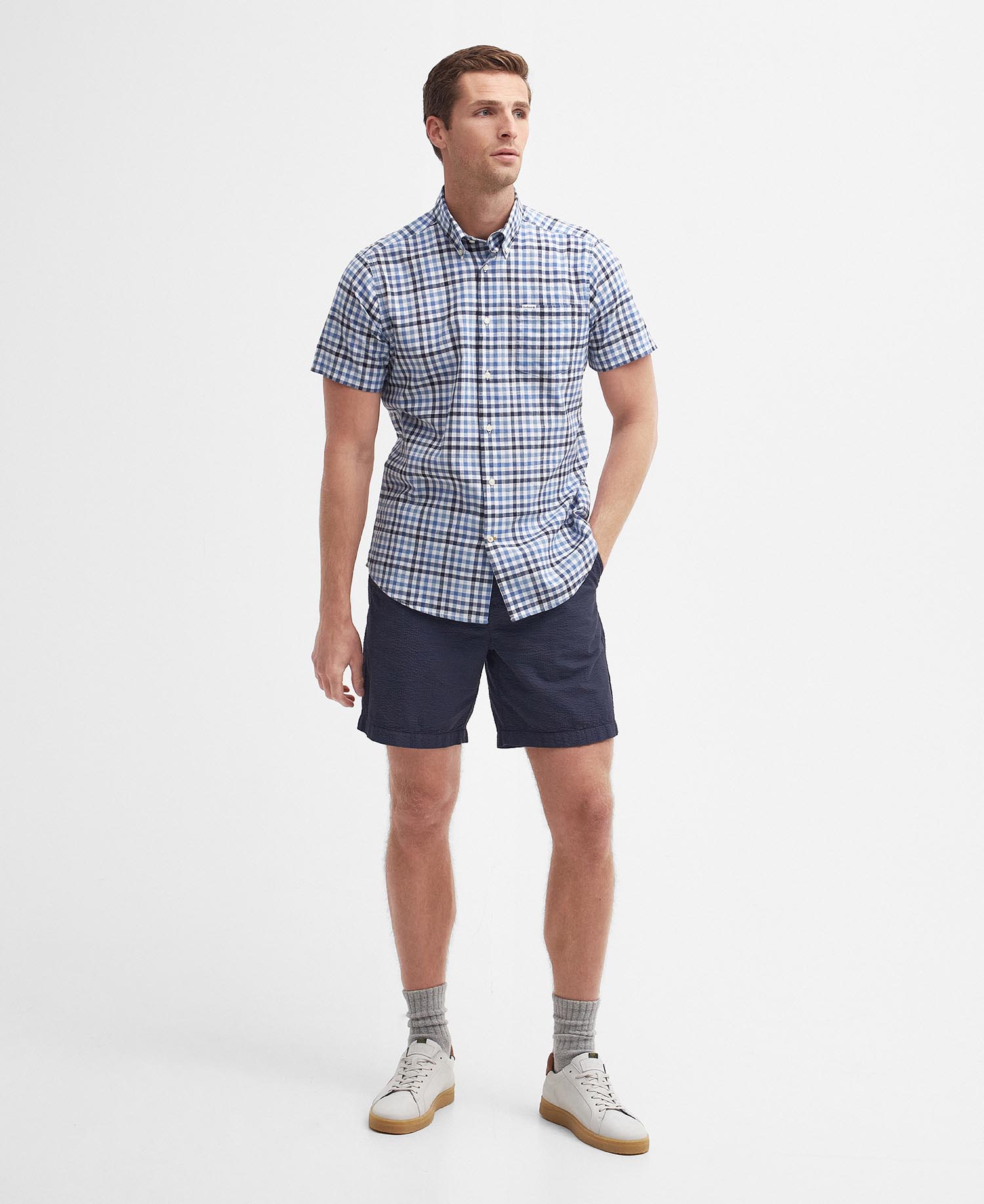 Kinson Tailored Short-Sleeved Shirt image number 1