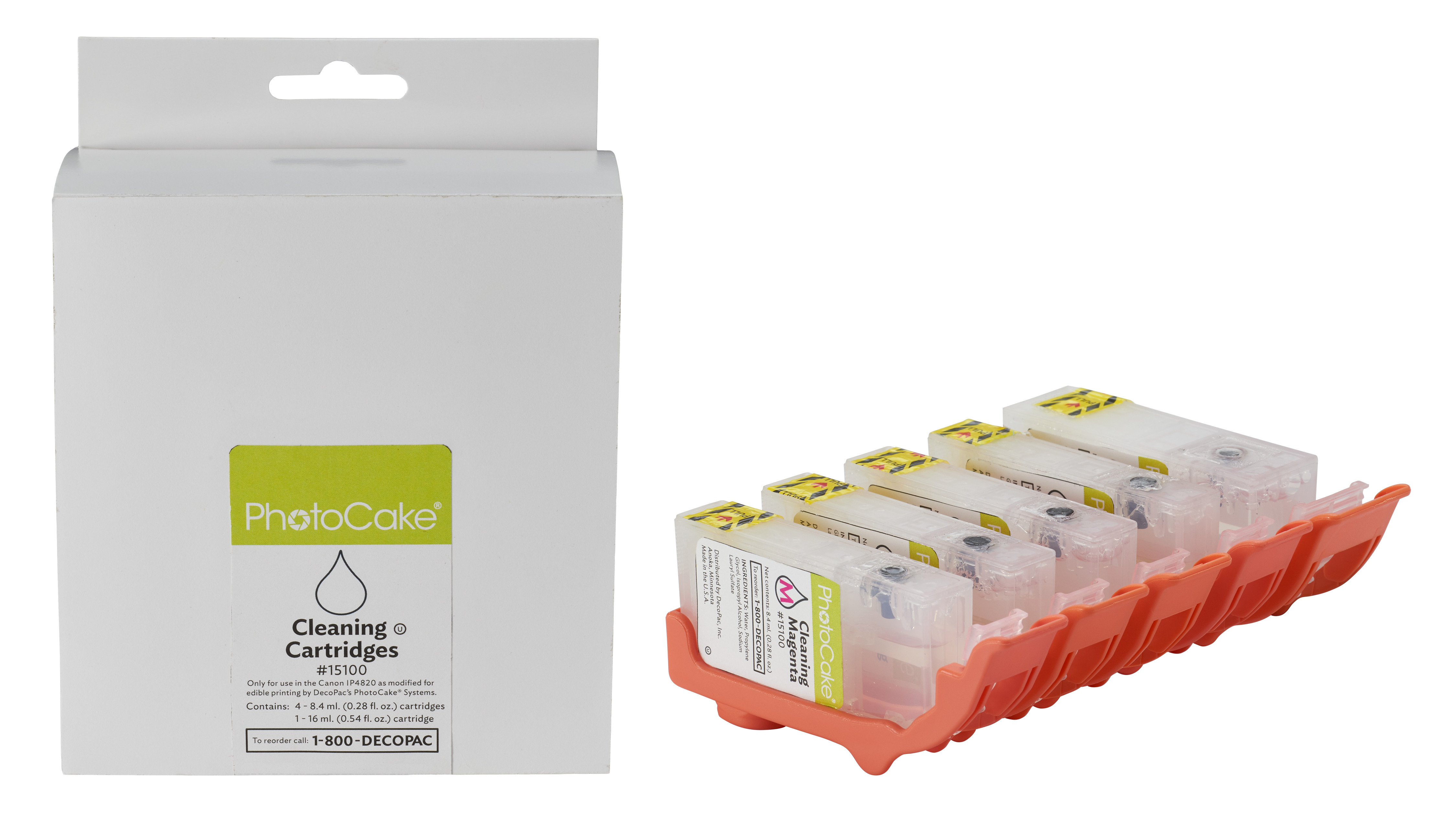 Printhead Cleaning Kit, iP4820 Printer PhotoCake® Ink DecoPac