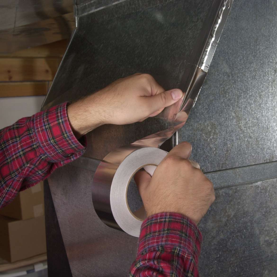 HVAC Duct Sealing Tape Silver 1.88 in. x 30 yd. Duck Brand