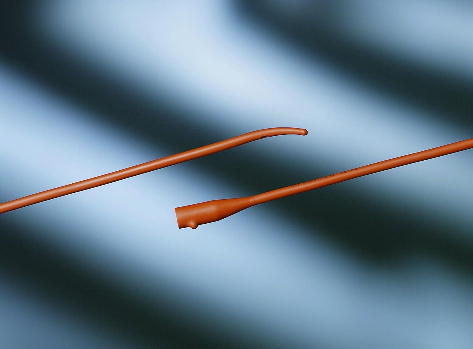 Bardia® Urethral Catheter, 12 Fr., Coudé Olive Tip