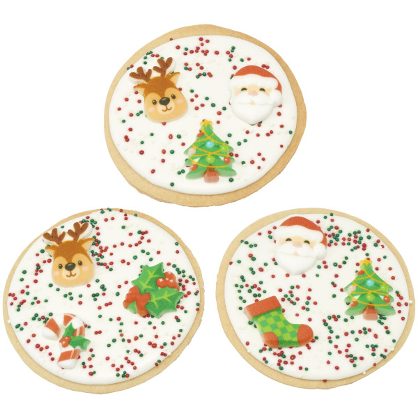 Holly Jolly - Red 3 Free Dec-Ons® Decorations