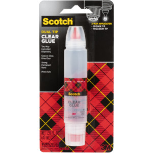 Clear Glue in 2-Way Applicator, .95 oz.