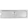 Half-long-size Super Pan 3® slotted stainless steel cover