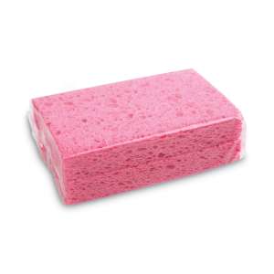 Boardwalk, Small Cellulose Sponge, Rectangle, 3.7"x6.5", Pink