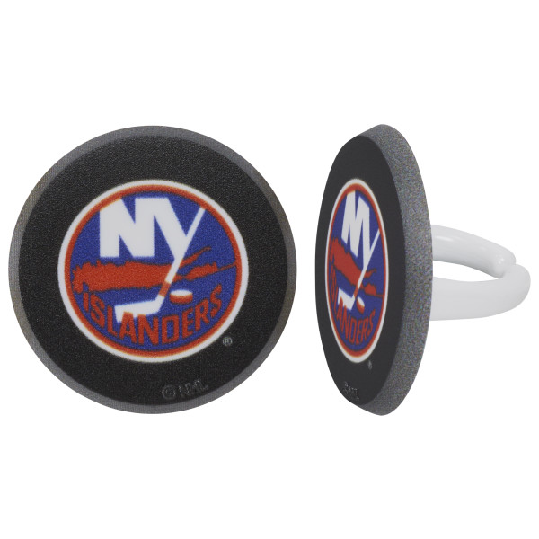 NHL® Team Puck Cupcake Rings