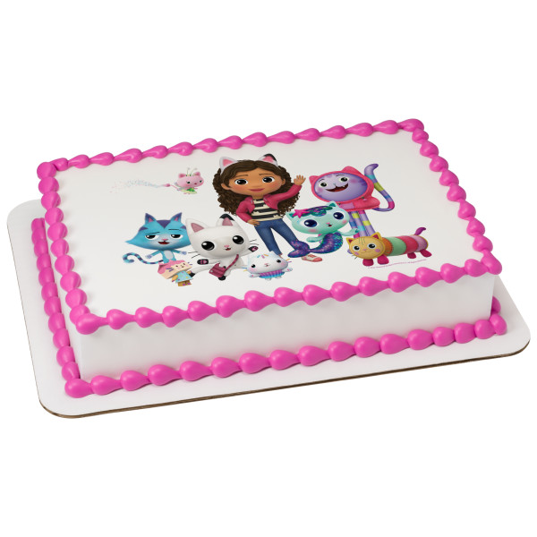 DreamWorks Gabby's Dollhouse PhotoCake® Edible Image®