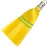 Carlisle, 9in, Whisk, Corn Blend Bristles, Yellow
