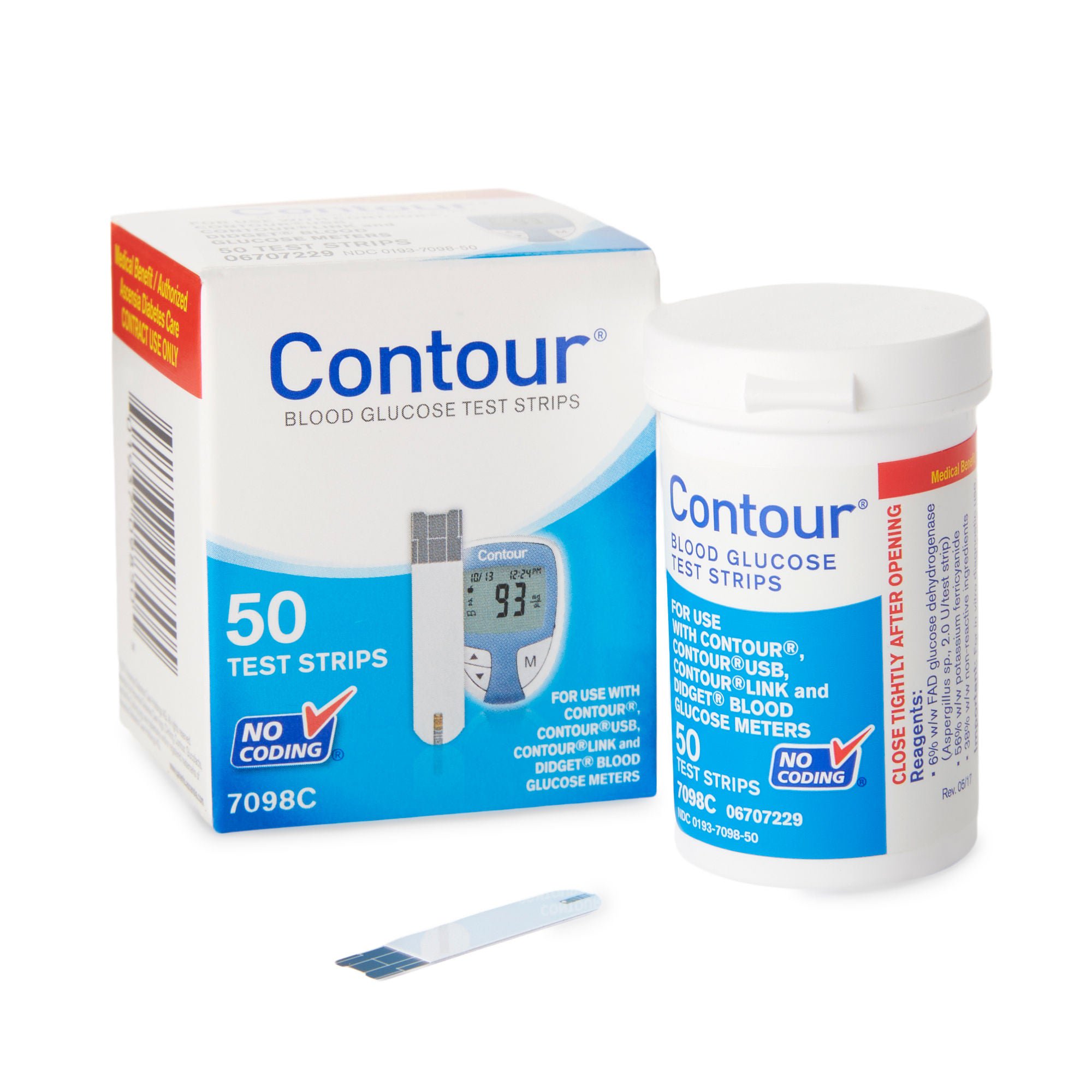 Bayer Contour® Blood Glucose Test Strips