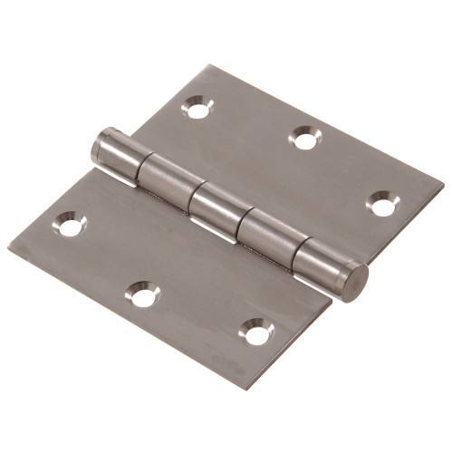 Hardware Essentials Residential Door Hinges with Removable Pin Stainless Steel 3-1/2