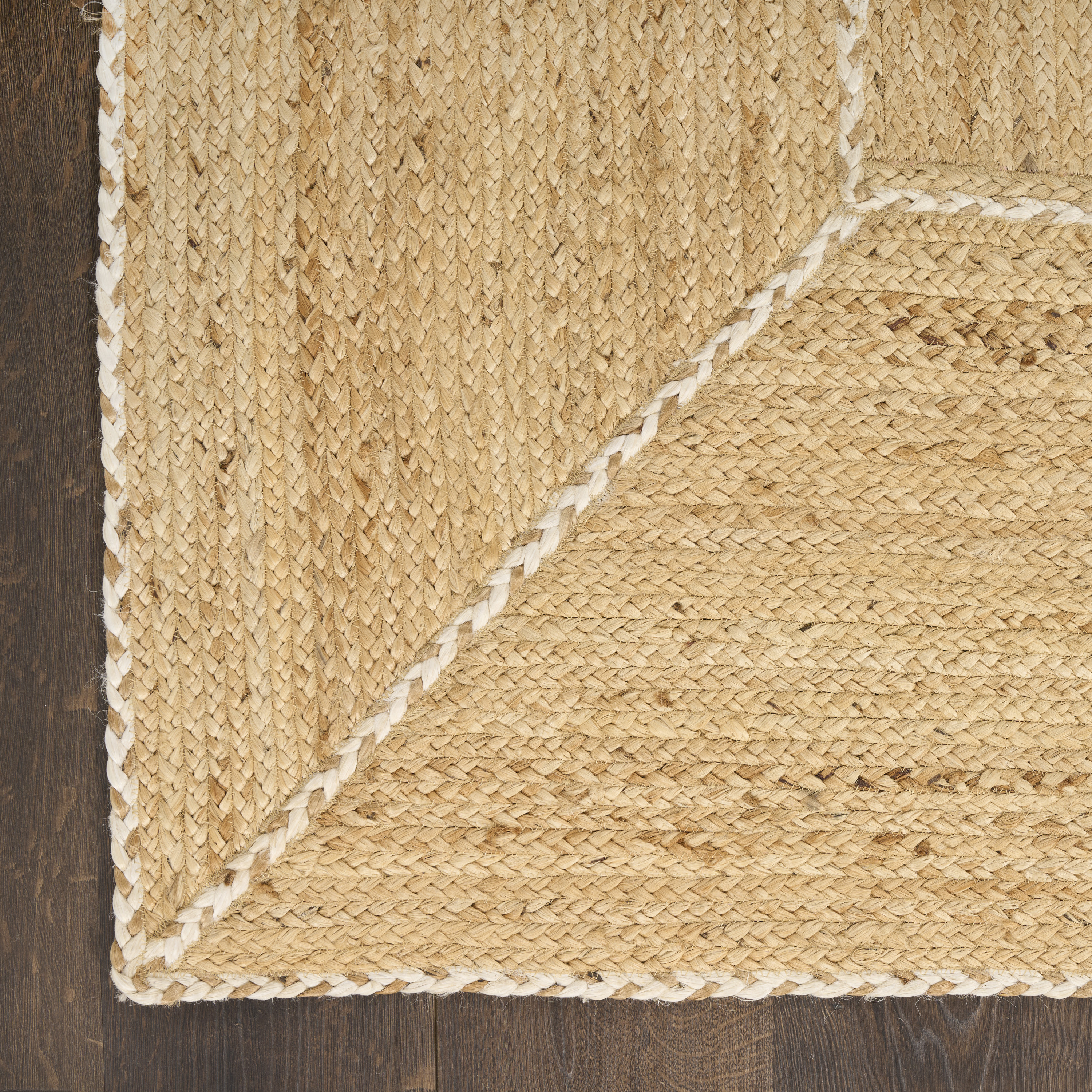 Nourison Terrazzo Jute 2' x 3' Natural Farmhouse Indoor Rug