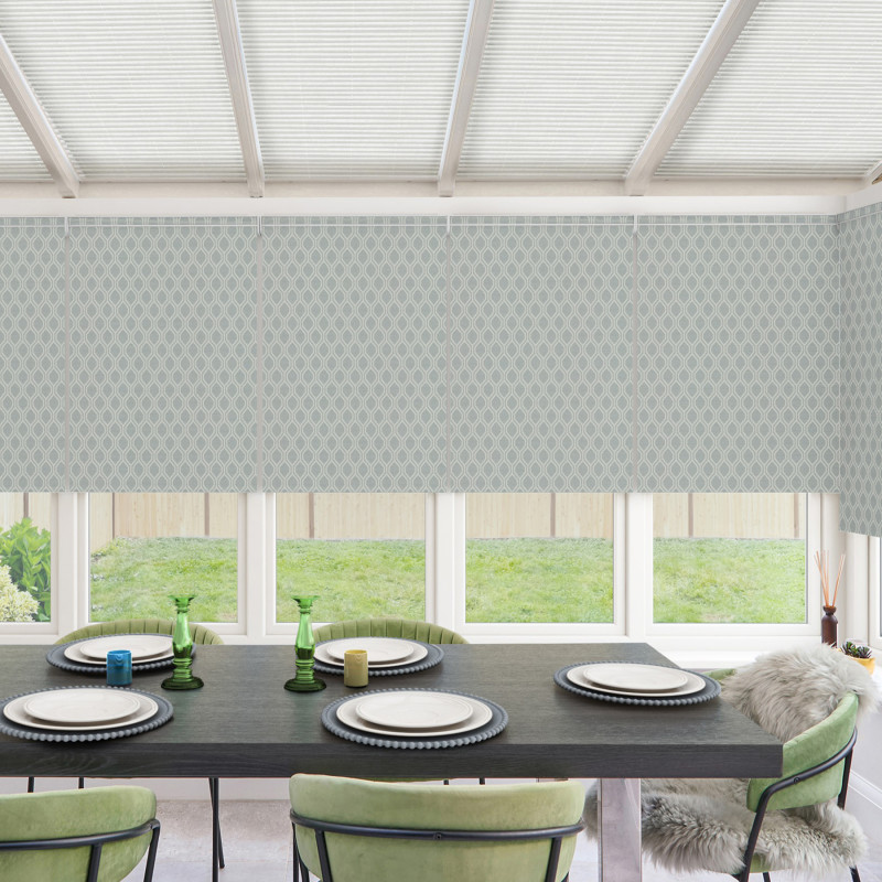 Essie Blackout Grey Roller Blind